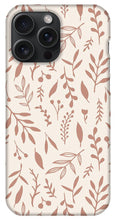Load image into Gallery viewer, Pink Falling Leaves Pattern - Phone Case