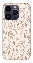 Load image into Gallery viewer, Pink Falling Leaves Pattern - Phone Case