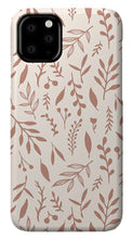 Load image into Gallery viewer, Pink Falling Leaves Pattern - Phone Case