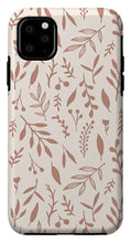 Load image into Gallery viewer, Pink Falling Leaves Pattern - Phone Case