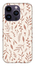 Load image into Gallery viewer, Pink Falling Leaves Pattern - Phone Case