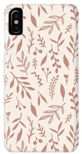 Load image into Gallery viewer, Pink Falling Leaves Pattern - Phone Case