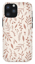 Load image into Gallery viewer, Pink Falling Leaves Pattern - Phone Case