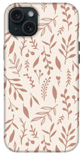 Load image into Gallery viewer, Pink Falling Leaves Pattern - Phone Case