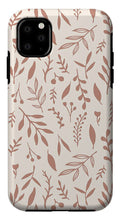 Load image into Gallery viewer, Pink Falling Leaves Pattern - Phone Case
