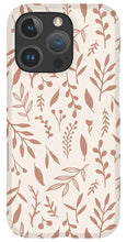 Load image into Gallery viewer, Pink Falling Leaves Pattern - Phone Case