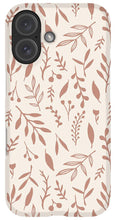 Load image into Gallery viewer, Pink Falling Leaves Pattern - Phone Case