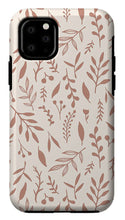 Load image into Gallery viewer, Pink Falling Leaves Pattern - Phone Case