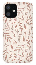 Load image into Gallery viewer, Pink Falling Leaves Pattern - Phone Case