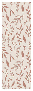 Pink Falling Leaves Pattern - Yoga Mat
