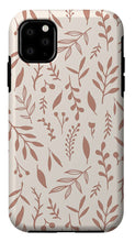 Load image into Gallery viewer, Pink Falling Leaves Pattern - Phone Case
