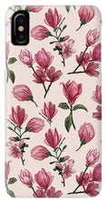 Load image into Gallery viewer, Pink Magnolia Blossoms - Phone Case
