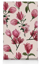 Load image into Gallery viewer, Pink Magnolia Blossoms - Yoga Mat