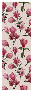 Pink Magnolia Blossoms - Yoga Mat