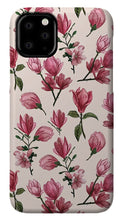 Load image into Gallery viewer, Pink Magnolia Blossoms - Phone Case