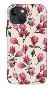 Pink Magnolia Blossoms - Phone Case