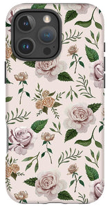 Pink Roses Pattern - Phone Case