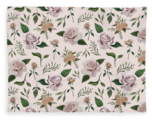 Load image into Gallery viewer, Pink Roses Pattern - Blanket