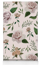 Load image into Gallery viewer, Pink Roses Pattern - Yoga Mat