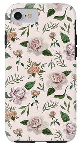 Pink Roses Pattern - Phone Case