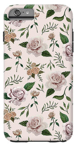 Pink Roses Pattern - Phone Case