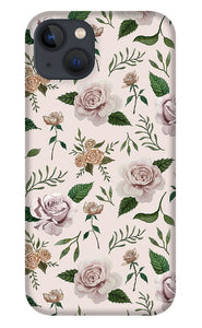 Pink Roses Pattern - Phone Case