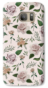 Pink Roses Pattern - Phone Case