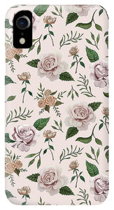 Pink Roses Pattern - Phone Case