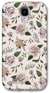 Pink Roses Pattern - Phone Case