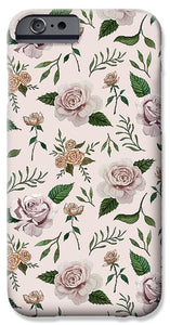 Pink Roses Pattern - Phone Case