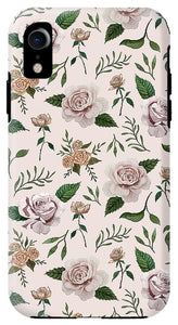 Pink Roses Pattern - Phone Case