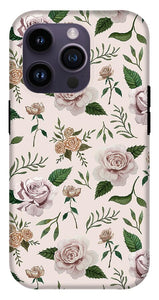 Pink Roses Pattern - Phone Case