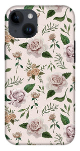 Pink Roses Pattern - Phone Case