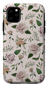 Pink Roses Pattern - Phone Case