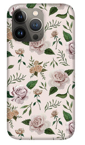 Pink Roses Pattern - Phone Case