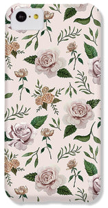 Pink Roses Pattern - Phone Case