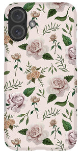 Pink Roses Pattern - Phone Case