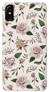 Pink Roses Pattern - Phone Case