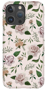 Pink Roses Pattern - Phone Case