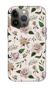 Pink Roses Pattern - Phone Case