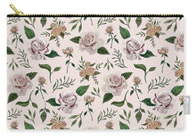 Load image into Gallery viewer, Pink Roses Pattern - Zip Pouch