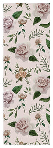 Pink Roses Pattern - Yoga Mat