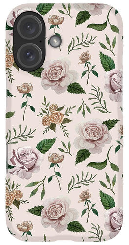 Pink Roses Pattern - Phone Case