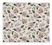 Load image into Gallery viewer, Pink Roses Pattern - Blanket