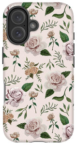 Pink Roses Pattern - Phone Case