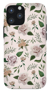 Pink Roses Pattern - Phone Case