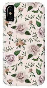 Pink Roses Pattern - Phone Case