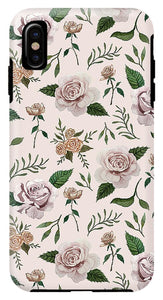 Pink Roses Pattern - Phone Case