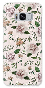 Pink Roses Pattern - Phone Case