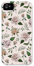 Load image into Gallery viewer, Pink Roses Pattern - Phone Case